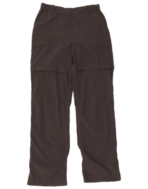 The North Face Pantalon Cargo Droit Femme Petit W28 L31 Nylon Gris