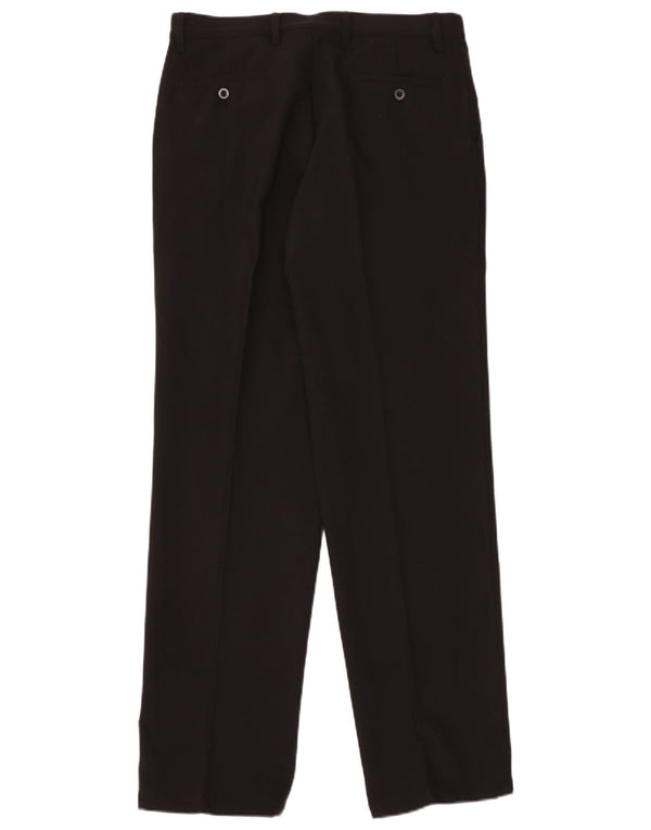 Chervo Pantalon chino à chevilles pour homme IT 48 Medium W32 L33 Noir Polyester
