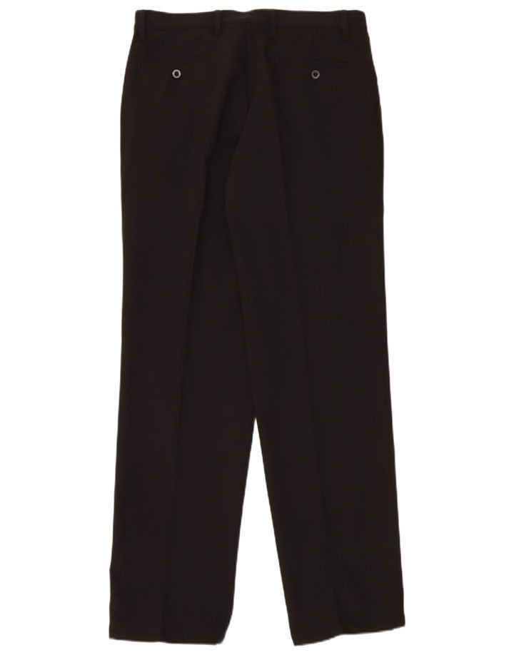 Chervo Pantalon chino à chevilles pour homme IT 48 Medium W32 L33 Noir Polyester