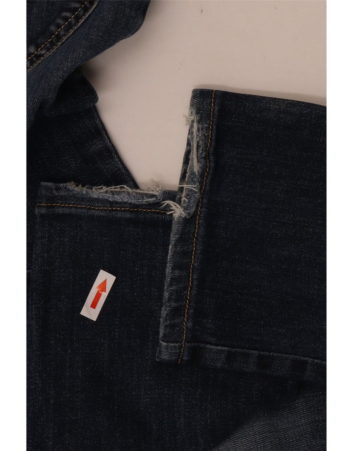 Max Mara Jean Weekend Slim Femme W28 L26 Bleu Marine Coton