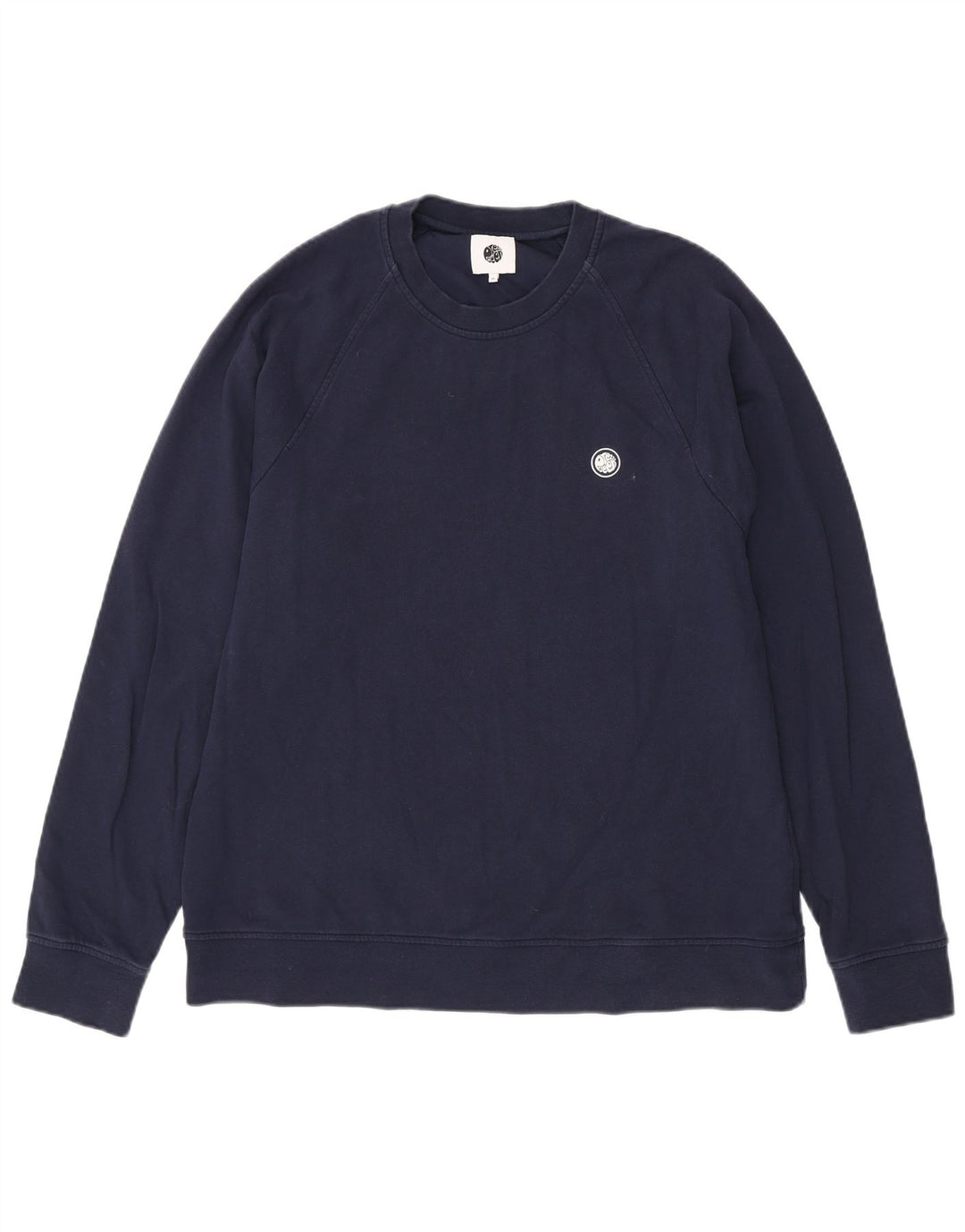 Pretty Green Sweat Homme Pull XL Bleu Marine Coton