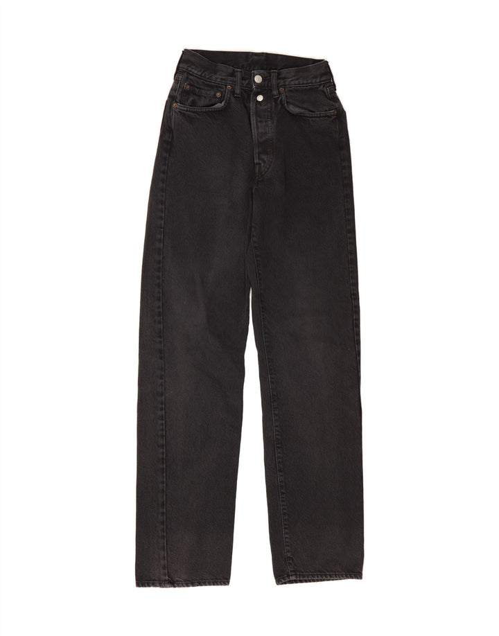 REPLAY Womens Straight Jeans W26 L32 Black Cotton Vintage Replay and Second-Hand Replay from Messina Hembry 