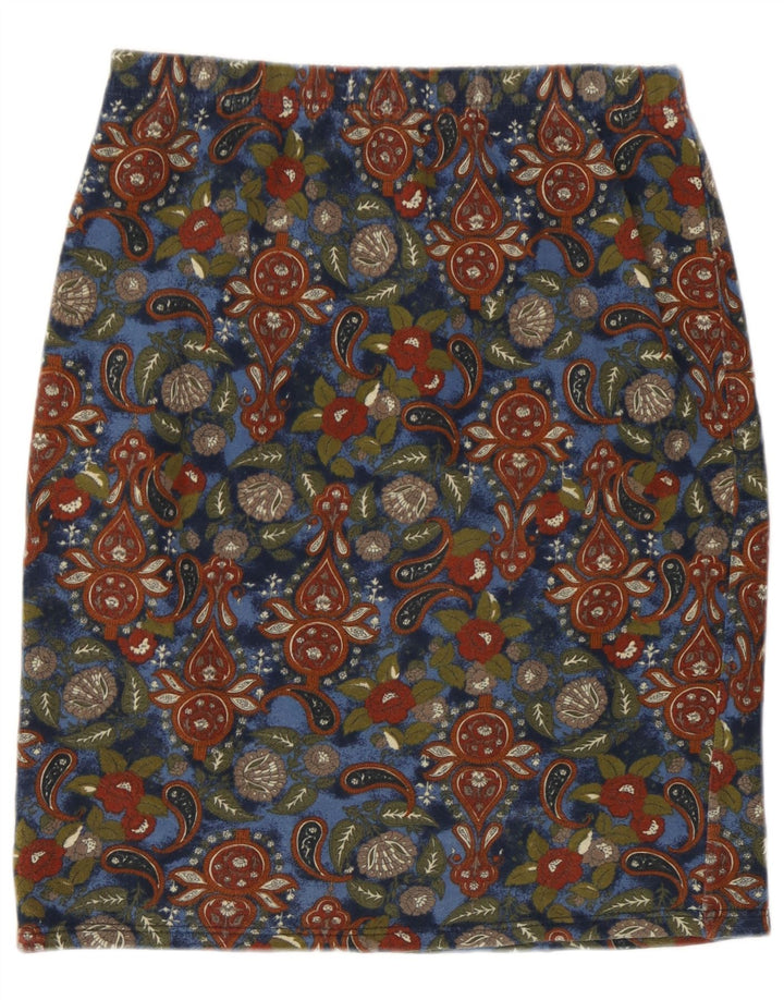 jupe crayon femme vintage W30 Medium Multicolore Paisley