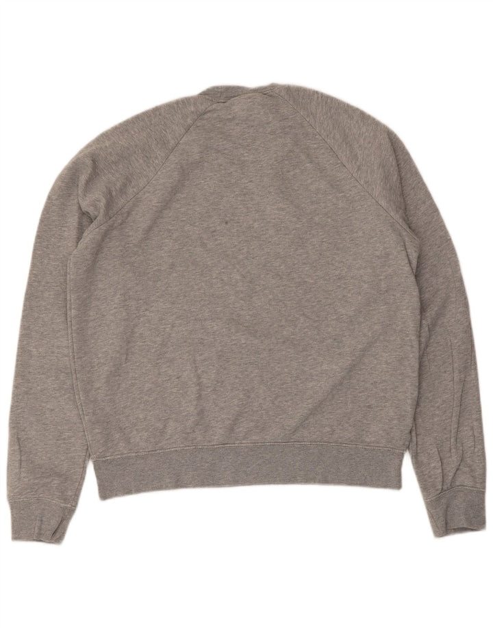 Nike Mens Graphic Sweatshirt Jumper Petit Gris Moucheté Coton