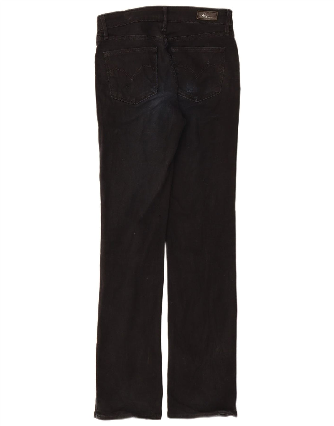 LEVI'S Demi Curve Jean droit coupe classique femme W26 L32 noir