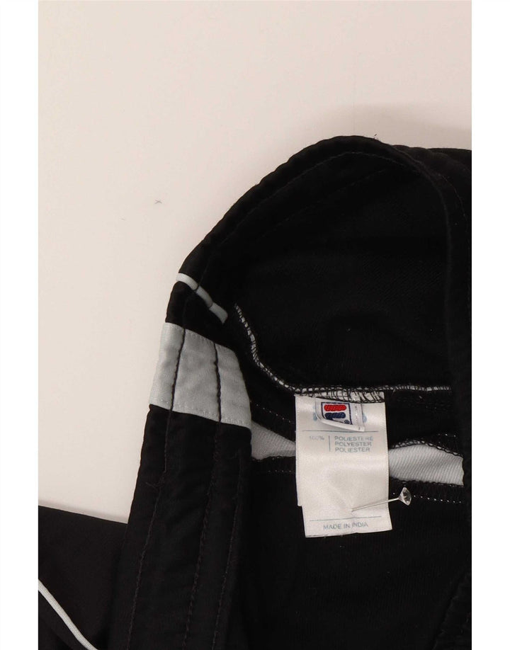 Fila Pantalon de survêtement pour homme Large Noir Colorblock Polyester