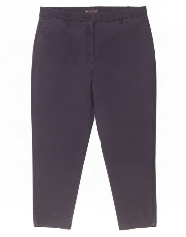 Marks & Spencer Pantalon court pour femme UK 16 Large W34 L25 Bleu marine
