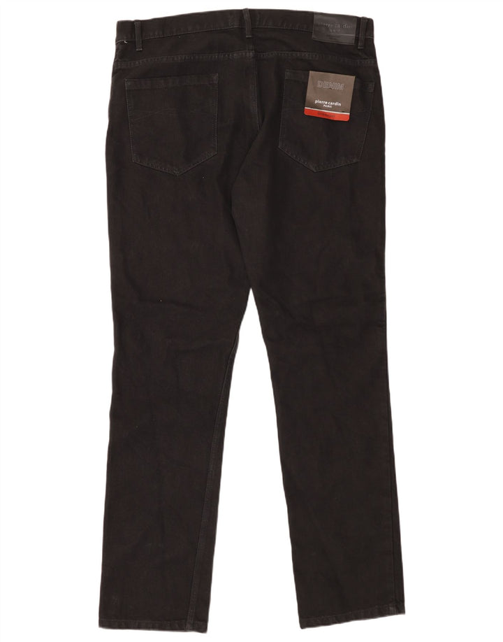 PIERRE CARDIN Jean Droit Paris Homme W38 L34 Coton Noir