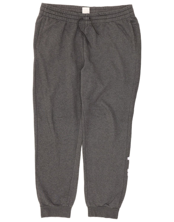Adidas Pantalon de survêtement graphique pour homme XL Gris Coton