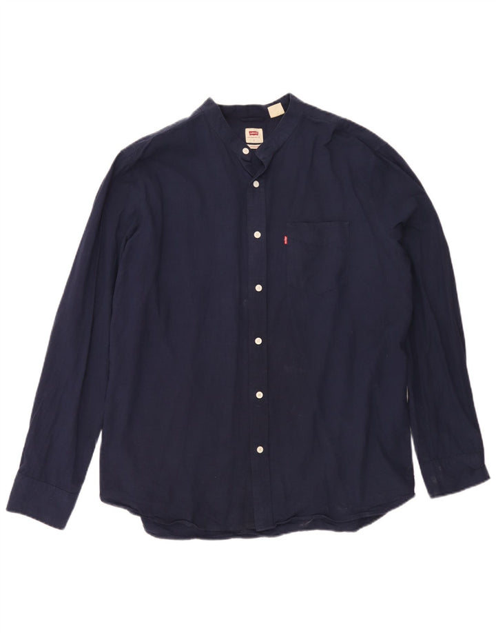 Levi's Chemise Standard Homme Bleu Marine Large Coton