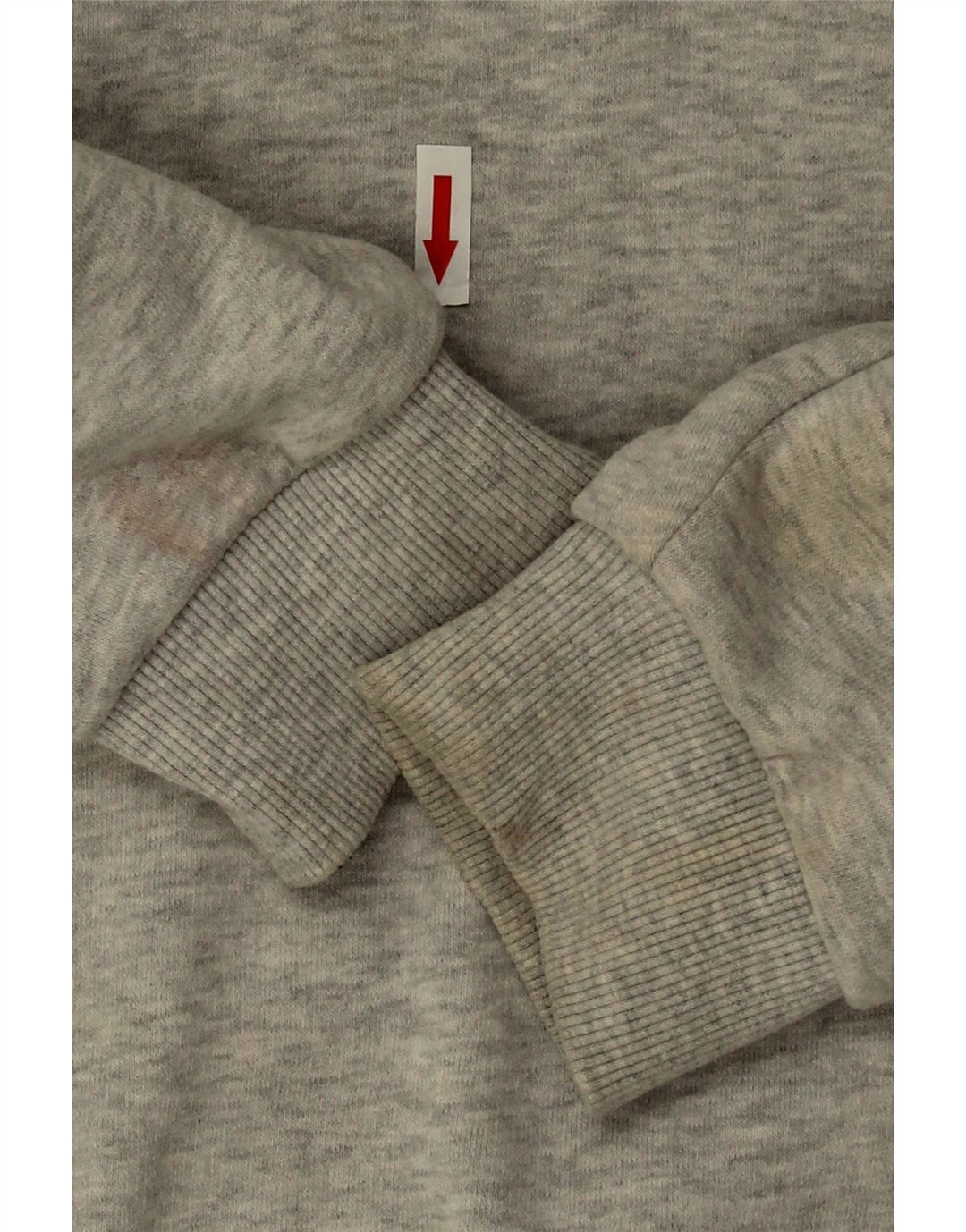 Superdry Sweat-shirt surdimensionné pour femme UK 16 Large Gris Coton