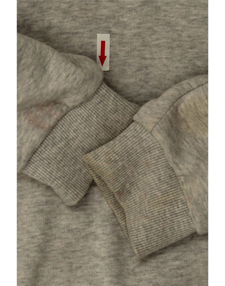 Superdry Sweat-shirt surdimensionné pour femme UK 16 Large Gris Coton