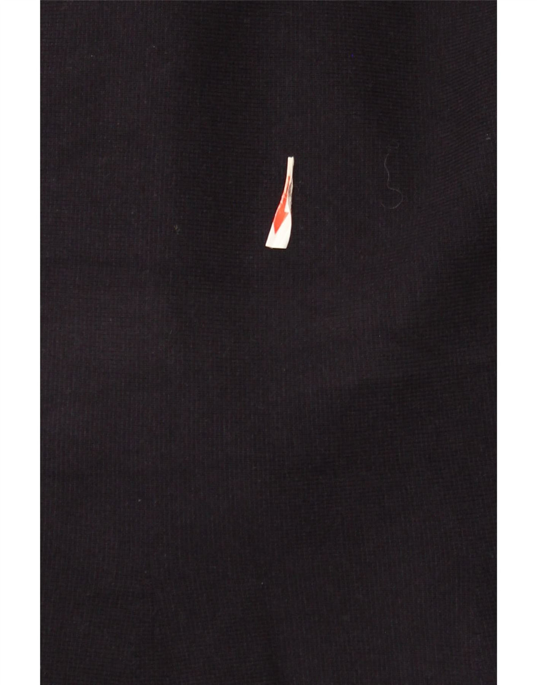 Zara Femme Cardigan Pull UK 10 Petit Bleu Marine Polyamide
