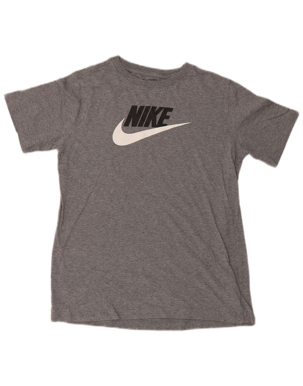 Nike Garçon Graphic T-Shirt Top 13-14 ans XL Gris Coton