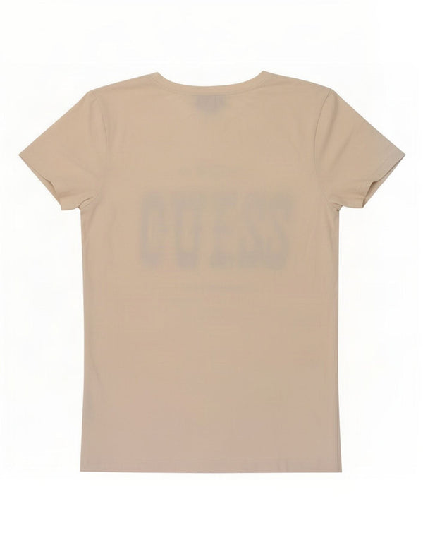 Guess T-shirt graphique pour femme UK 12 Blanc moyen