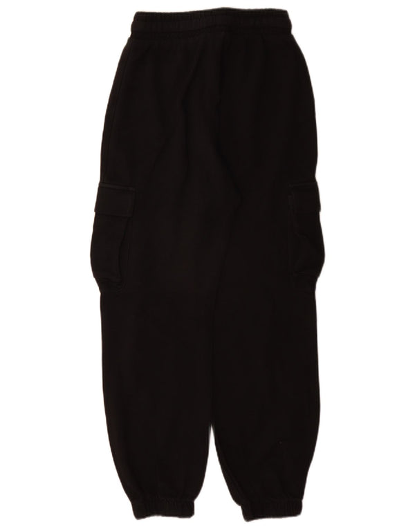 Zara Pantalon cargo coupe ample pour femme, petit W26 L28, coton noir