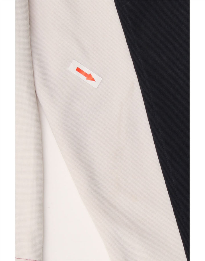 Kappa Veste de survêtement pour femme UK 16 Large Rose Colorblock Polyester