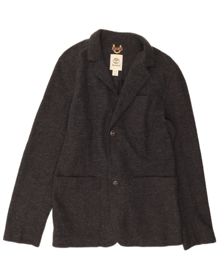 Timberland Veste blazer à 2 boutons pour homme UK 42 XL Gris Polyester