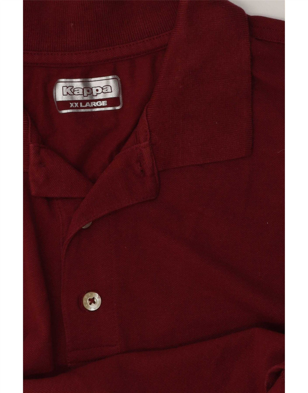 Kappa Polo Homme 2XL Bordeaux