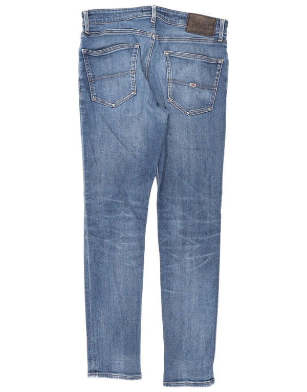 Tommy Hilfiger Jean Slim Homme W31 L32 Bleu Coton