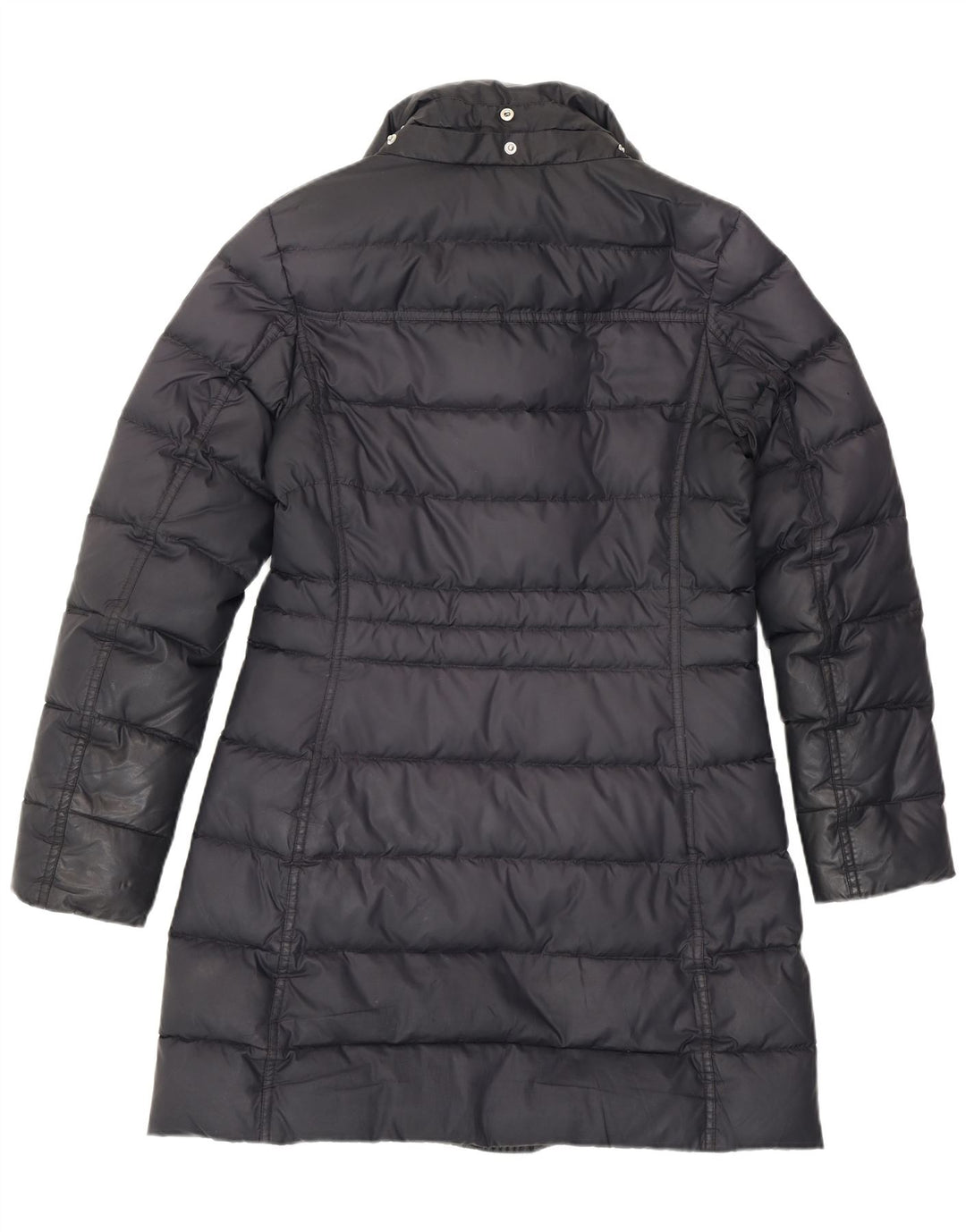 Tommy Hilfiger Manteau rembourré pour femme UK 10 Small Gris Polyester