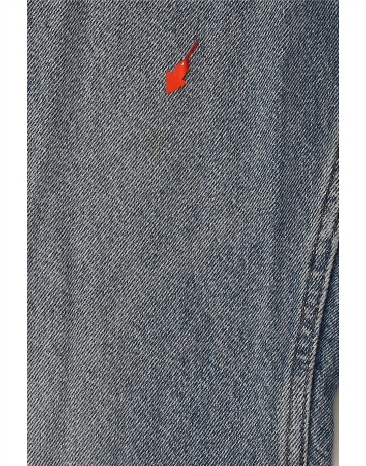 WRANGLER Mens Straight Jeans W36 L30 Blue Cotton