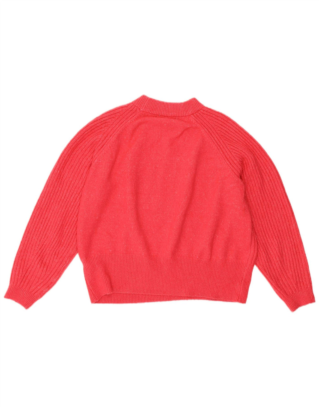 Marks & Spencer Pull court à col rond pour femme Rose moyen UK 14