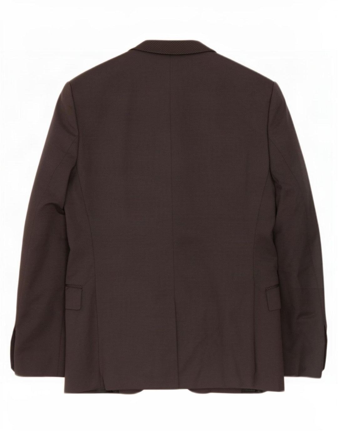 Zara Veste Blazer 2 Boutons Homme EU 44 XS Gris Coton