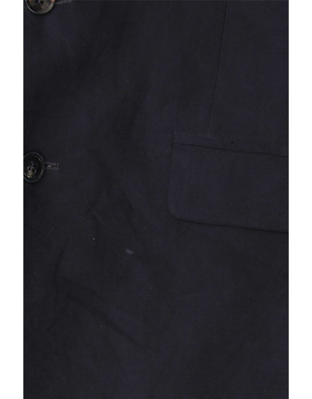 Zara Veste Blazer 2 Boutons Homme IT 54 2XL Bleu Marine Viscose