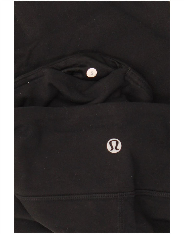 Lululemon Capri Leggings US 8 Femme Noir Moyen Synthétique