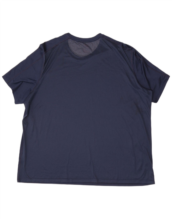 Reebok T-Shirt Homme Top 4XL Bleu Marine