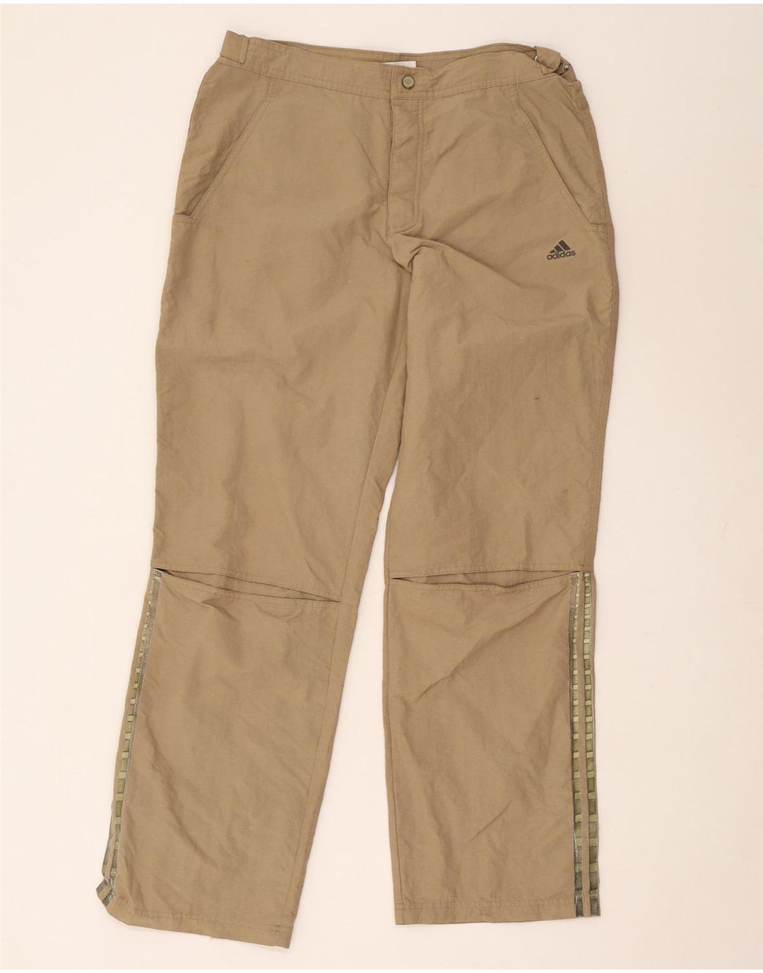 Adidas Pantalon Chino Droit Homme Medium W32 L29 Beige Polyamide
