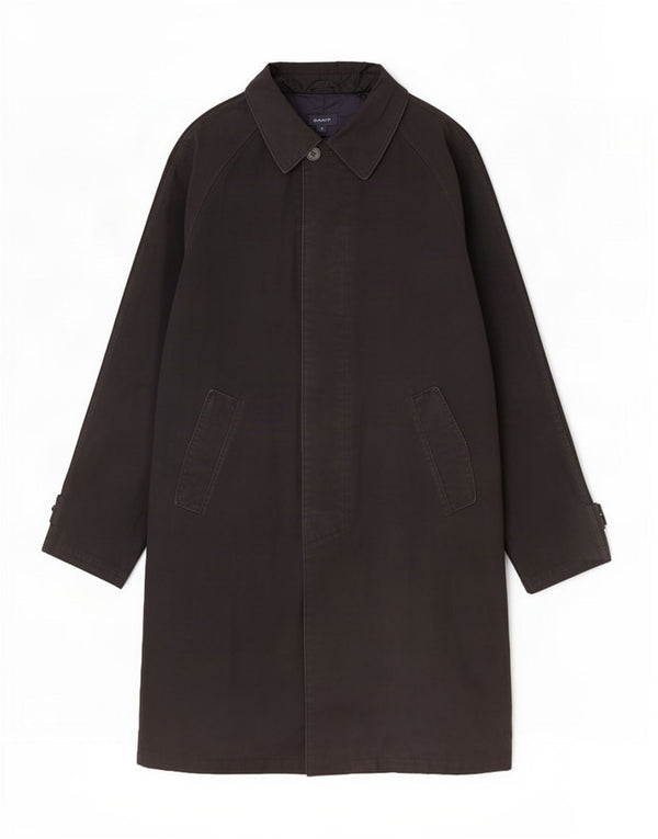 Gant Pardessus Homme UK 40 Large Noir Coton