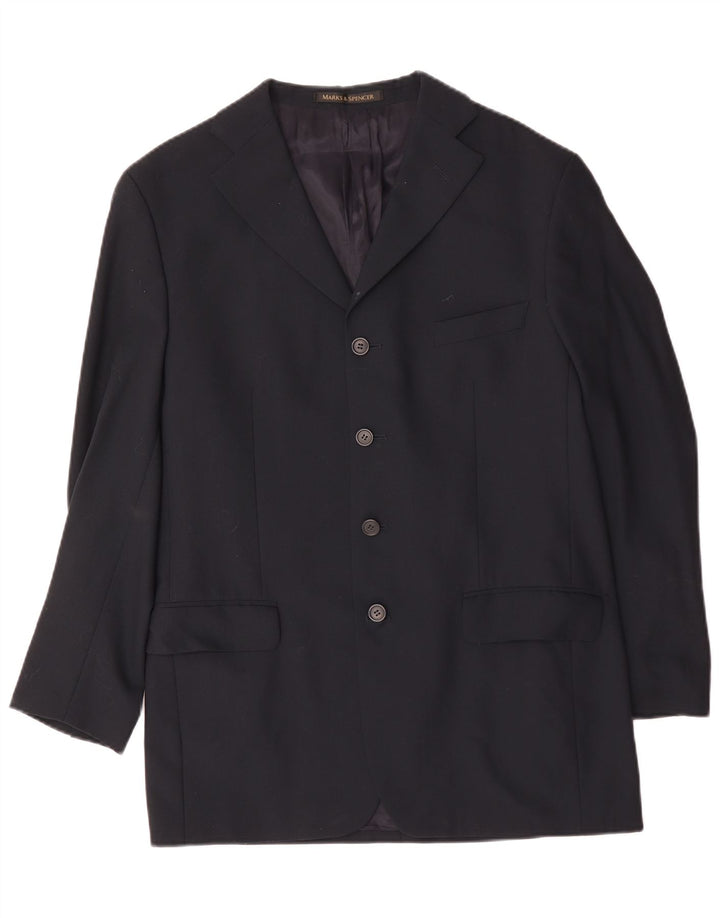 Marks & Spencer Veste St. Michael Blazer pour homme UK 40 Bleu marine moyen
