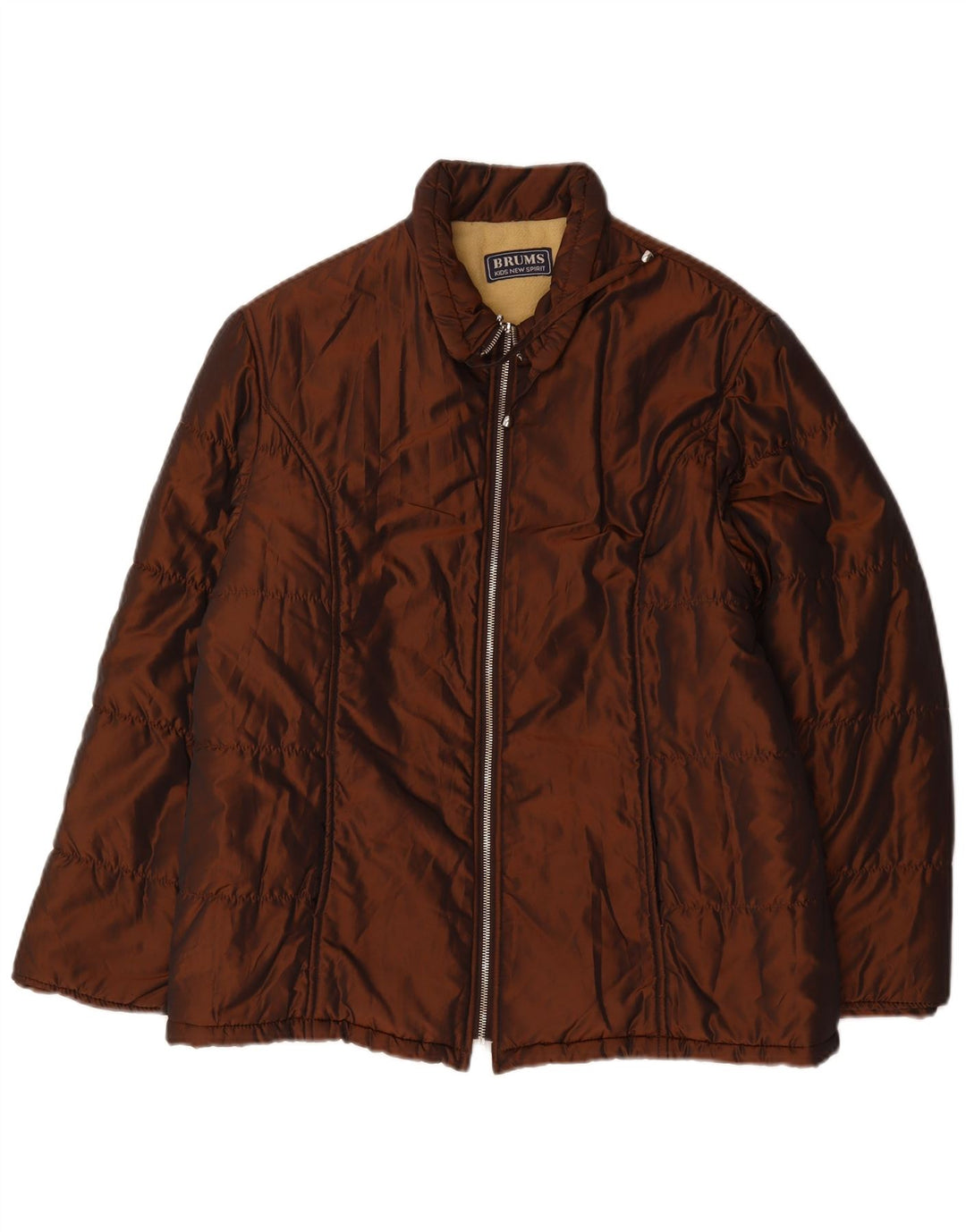 Brums Veste matelassée Femme IT 42 Marron Moyen Polyamide