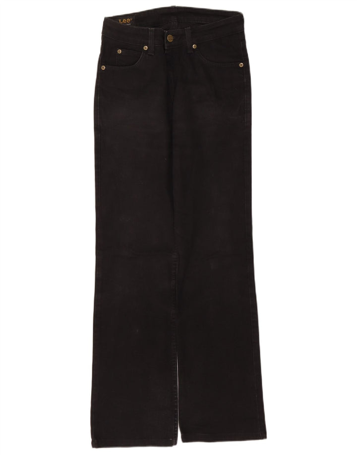 Lee Cameron Bootcut Jeans Femme W28 L33 Gris Coton