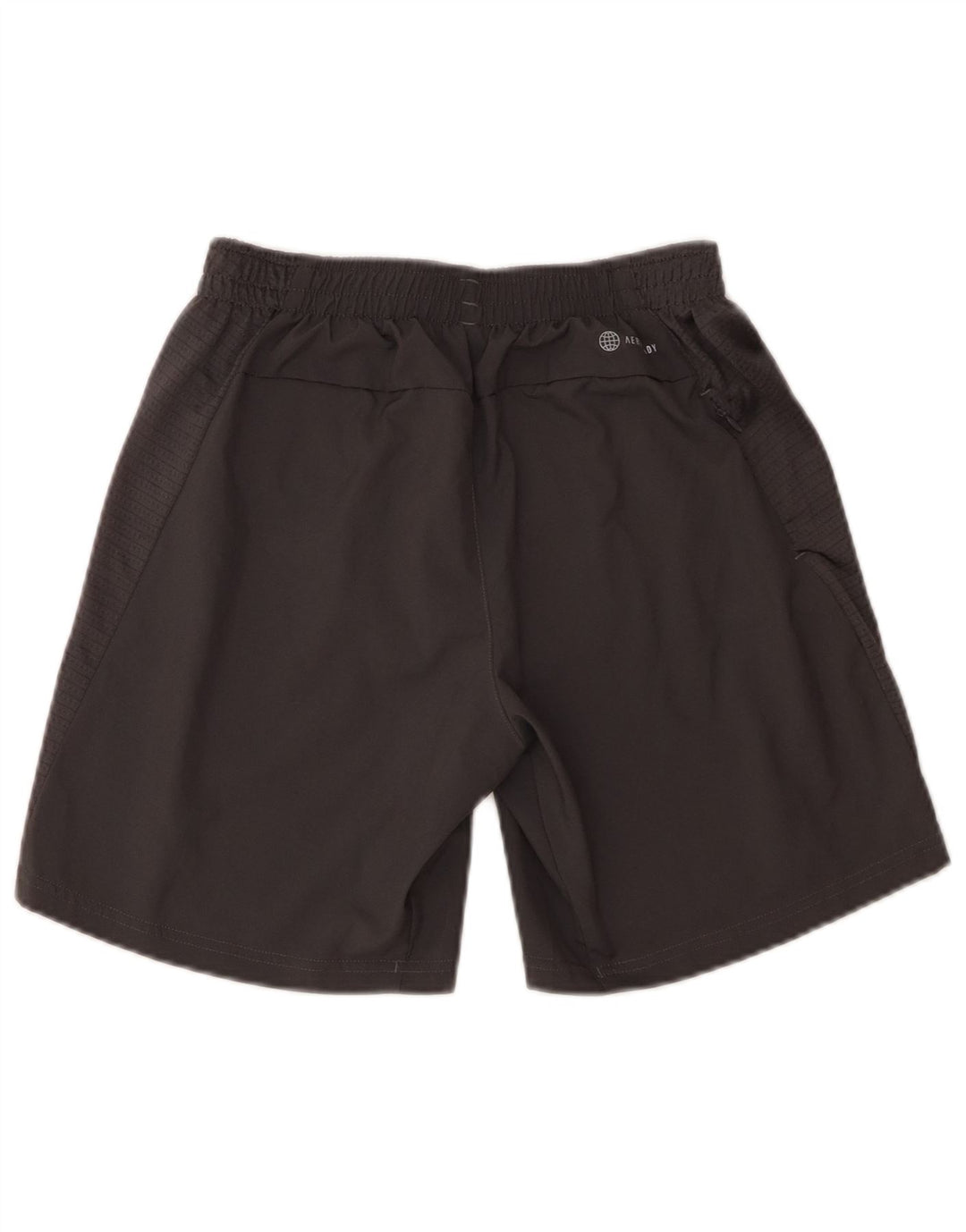 Adidas Short de sport Aeroready pour hommes, petit, gris, polyester