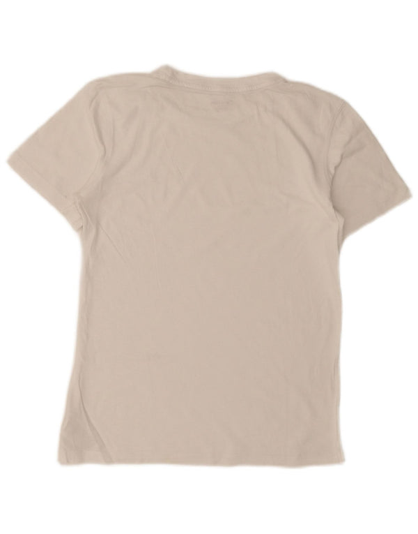 Calvin Klein Garçons Regular T-Shirt Top 12-13 ans Blanc Coton