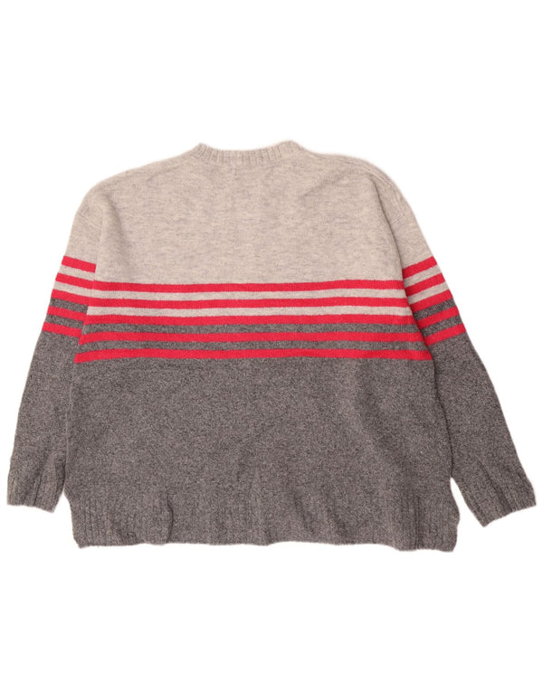 Marks & Spencer Pull ras du cou pour femme UK 18 XL Gris moucheté