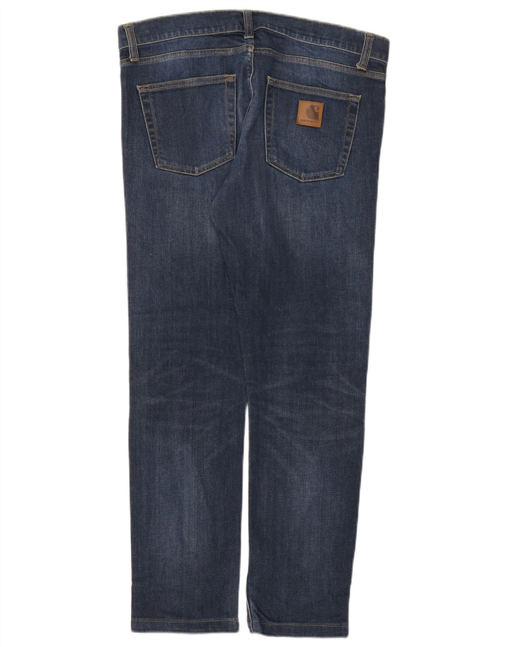 Carhartt Jean Slim Homme W32 L29 Bleu Marine Coton