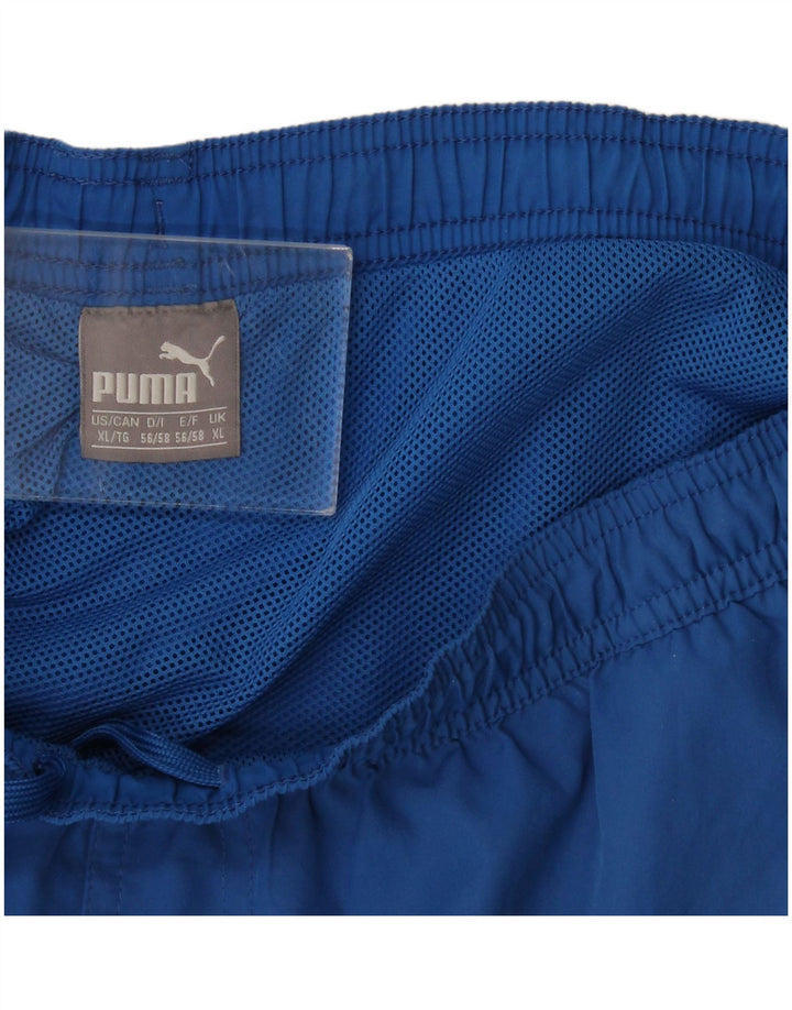 Puma Short de Bain Graphic Homme Bleu XL