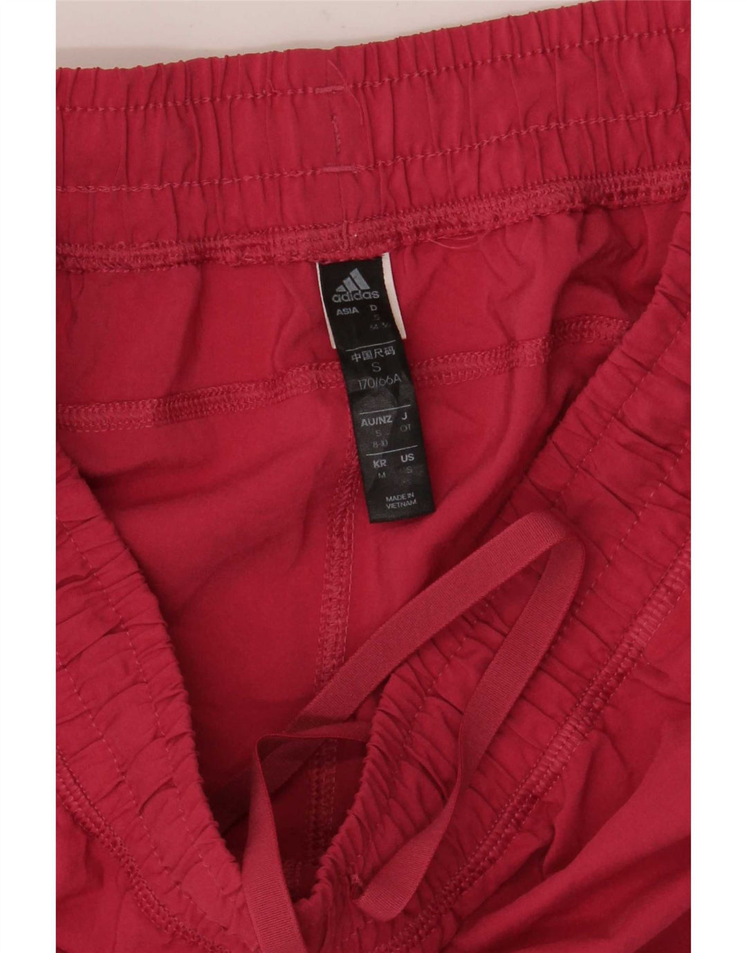 Adidas Short de sport pour femme UK 10 Petit Rose Polyester