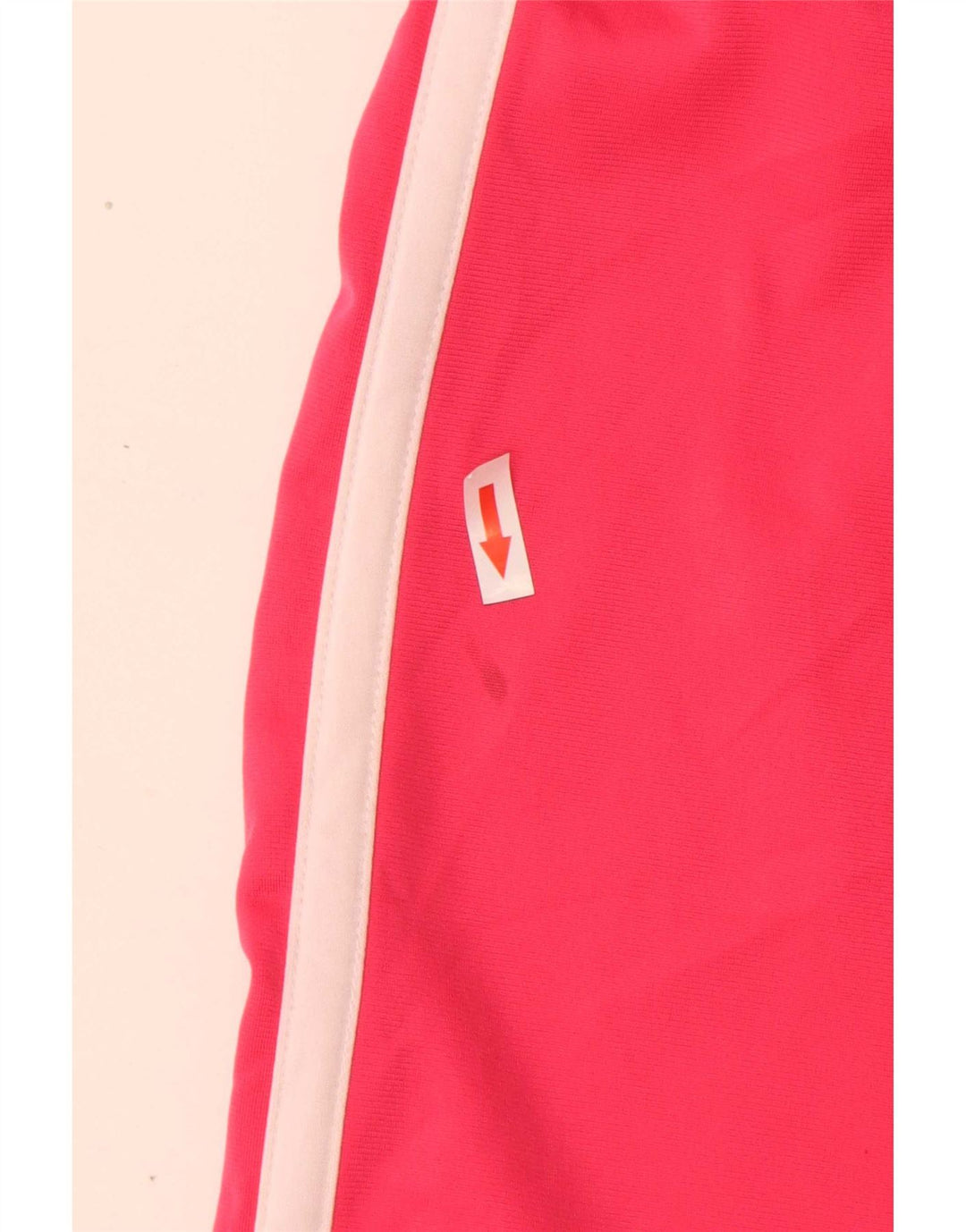 Converse Short de sport pour femme UK 44 Large Rose Rayé Polyester