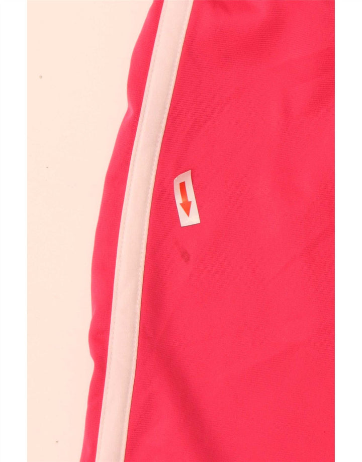 Converse Short de sport pour femme UK 44 Large Rose Rayé Polyester