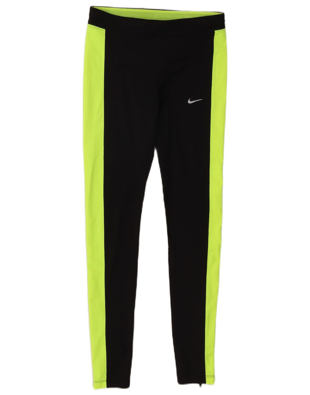 Legging Nike Dri Fit pour femme UK 10 Small Noir Colorblock Polyester