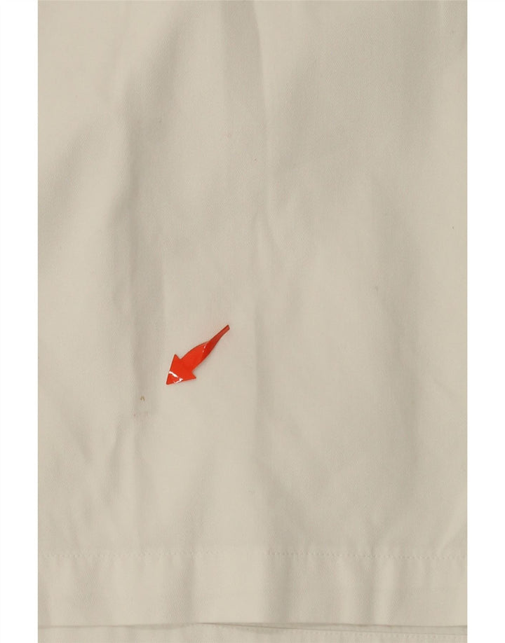 CALVIN KLEIN Chemise à Manches Courtes Khakis Homme Blanc XL Coton