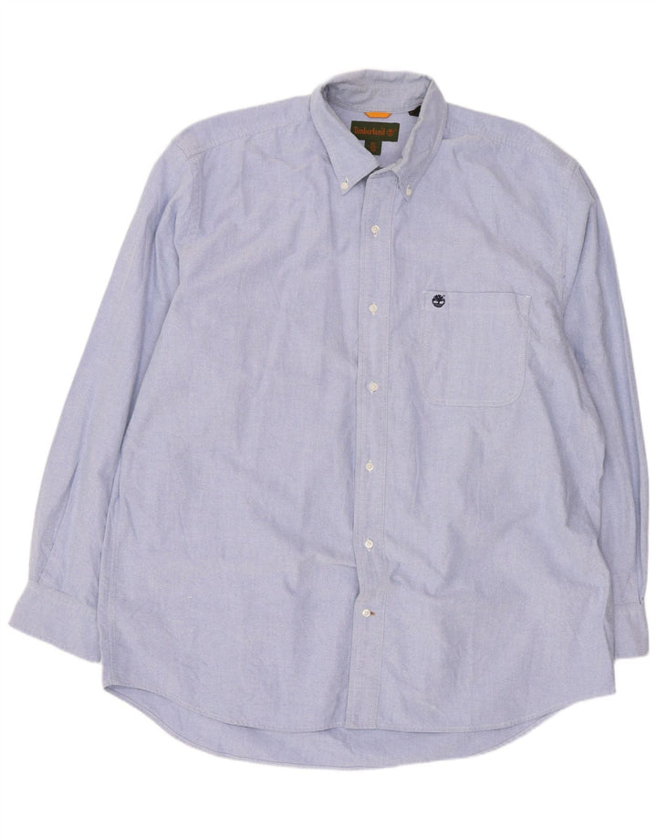 Timberland Chemise Homme XL Bleu Coton