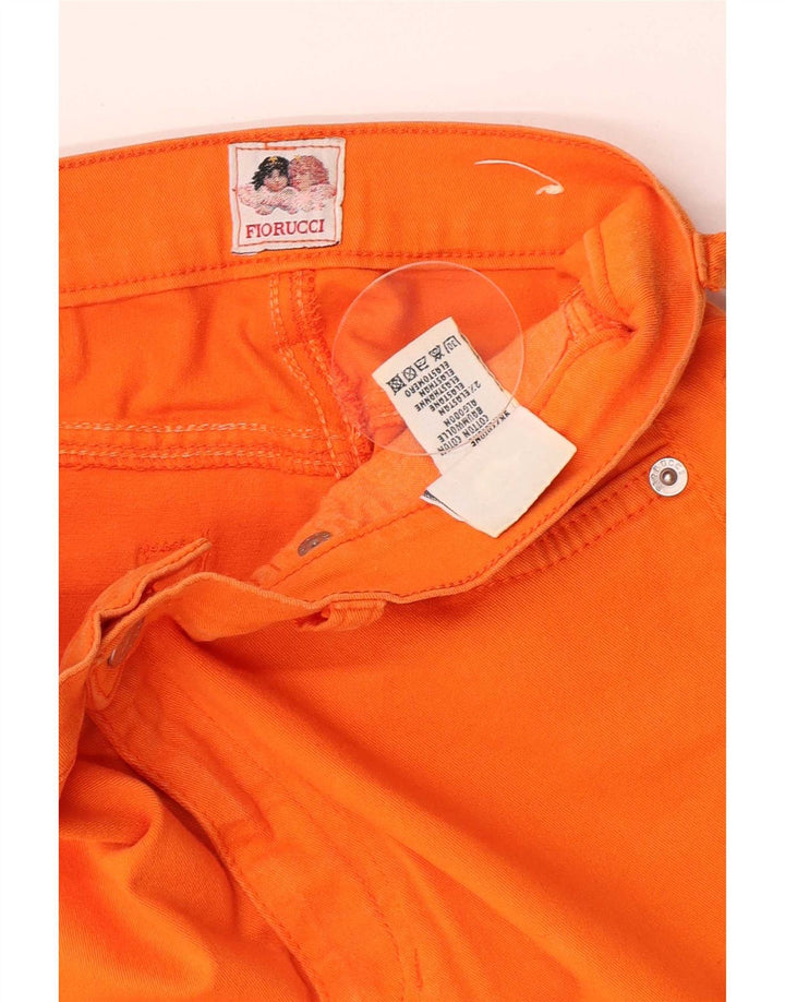 Fiorucci Jean Slim Femme W28 L30 Orange Coton
