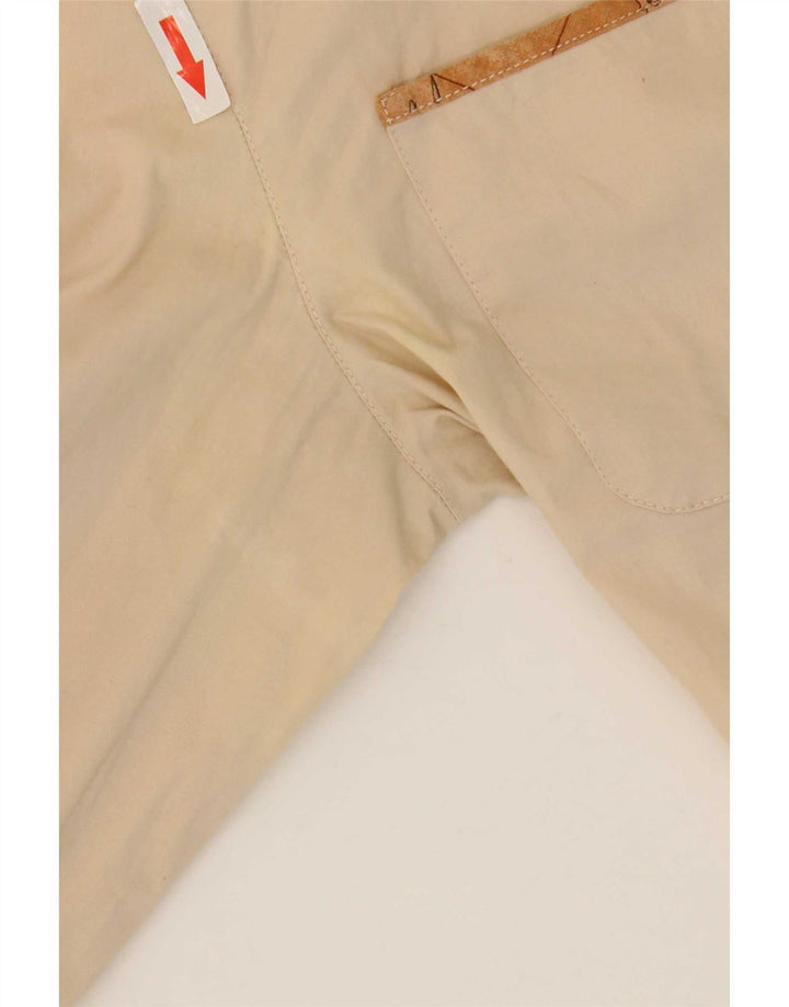 ALVIERO MARTINI Chemise Femme UK 16 Grand Coton Beige
