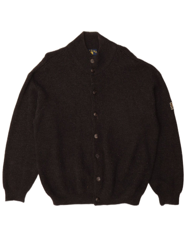 NAVIGARE Pull Cardigan Homme XL Laine Noir